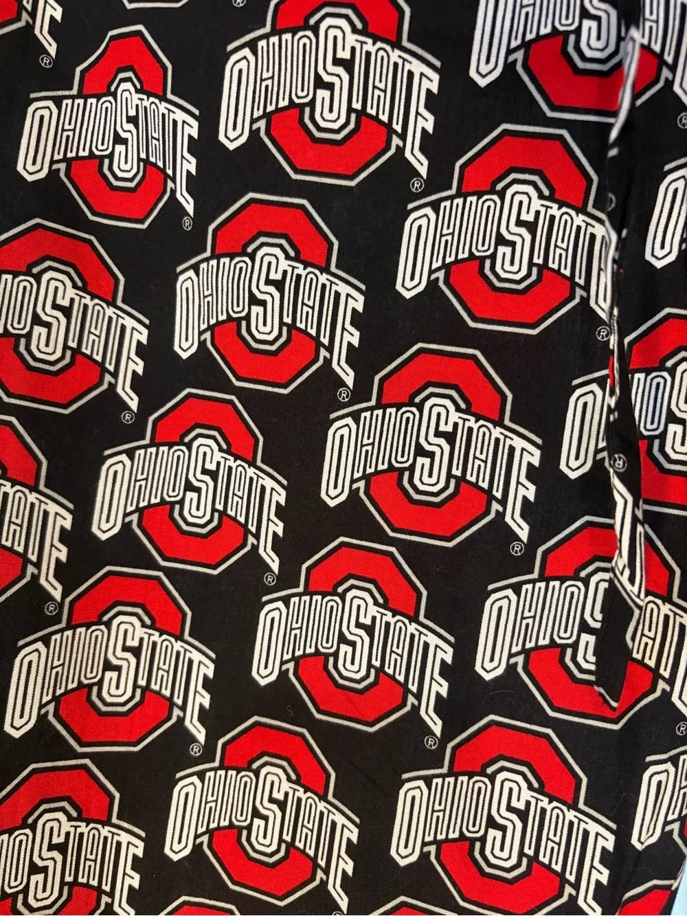 NWT Size Small Ohio State Buckeyes Black & Red Lounge Pants